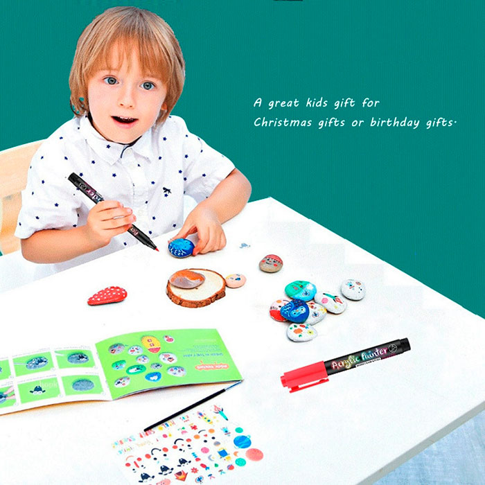 AcrylicMarkers, akrylové fixky (24 ks) - Image 4