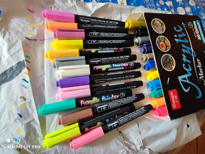 AcrylicMarkers, akrylové fixky (24 ks) - Image 9