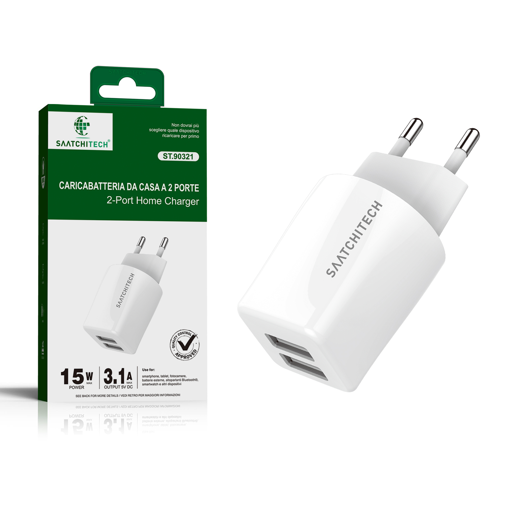 AdapterUsb, adaptér s 2 USB vstupmi - Image 2