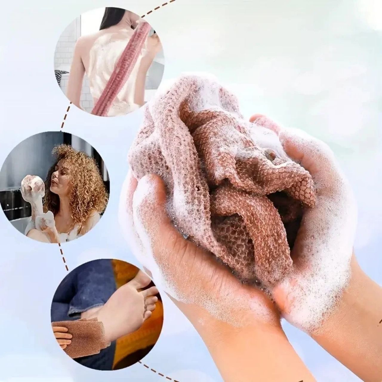 Dôkladne exfoliujte a odstráňte všetky odumreté kožné bunky pre jemnú, hladkú pokožku.