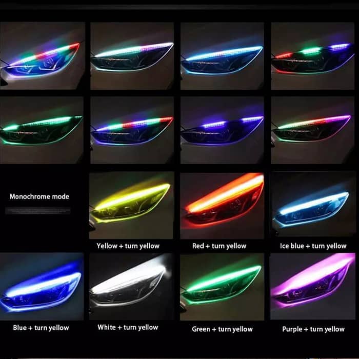 AngelLux, samolepiaci svetelný pás s LED svetlami (2 ks) - Image 10