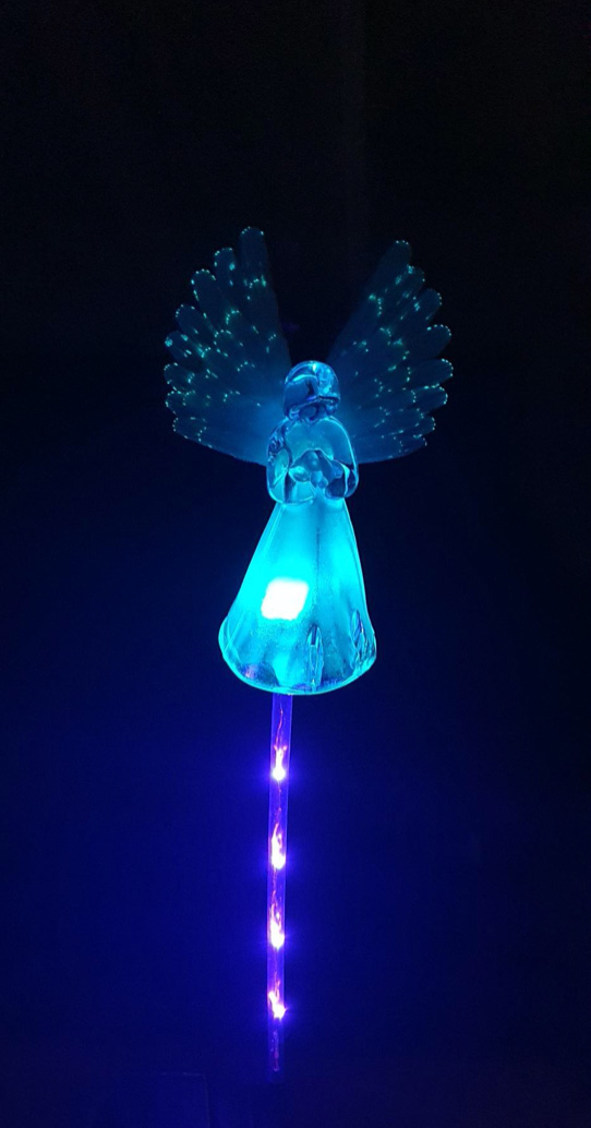 Angels, solárna lampa v tvare anjela - Image 7