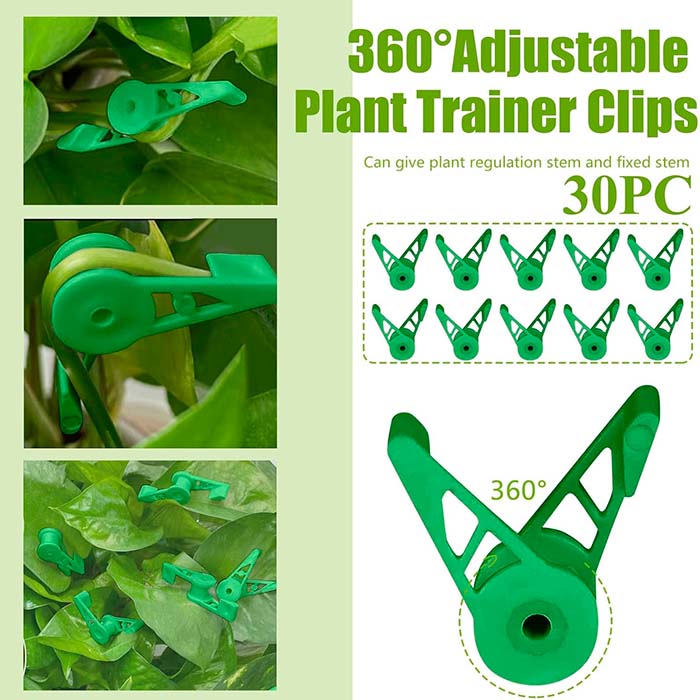 AnglePlant, klipy na usmerňovanie rastu rastlín (30 kusov) - Image 4