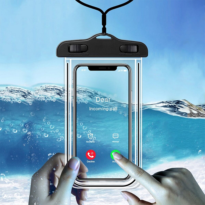AquaBag, priehľadné vodotesné puzdro na telefón - Image 3