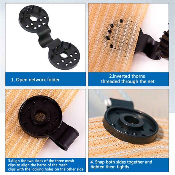 AttachClips, svorky na inštaláciu siete (30 kusov) - Image 5