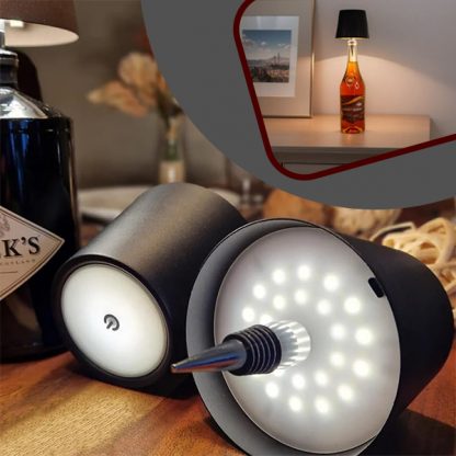 Bezdrôtová lampa na fľaše - Image 3