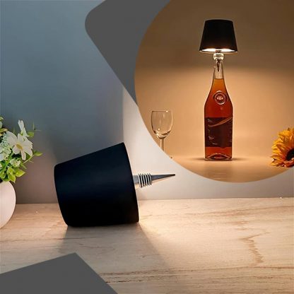 Bezdrôtová lampa na fľaše - Image 5
