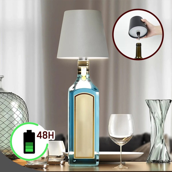 Bezdrôtová lampa na fľaše - Image 6