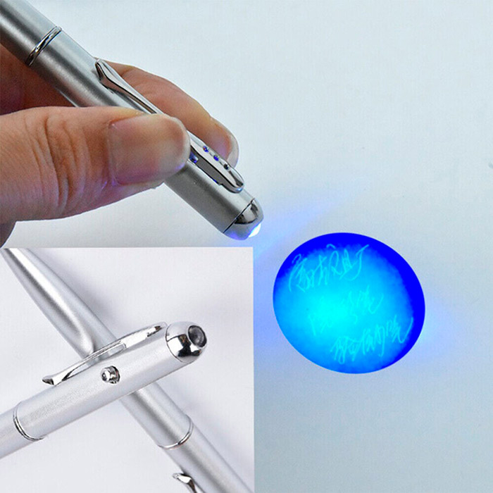 BallpointPen, neviditeľné kúzelné pero s UV svetlom (1+1 ZADARMO) - Image 3