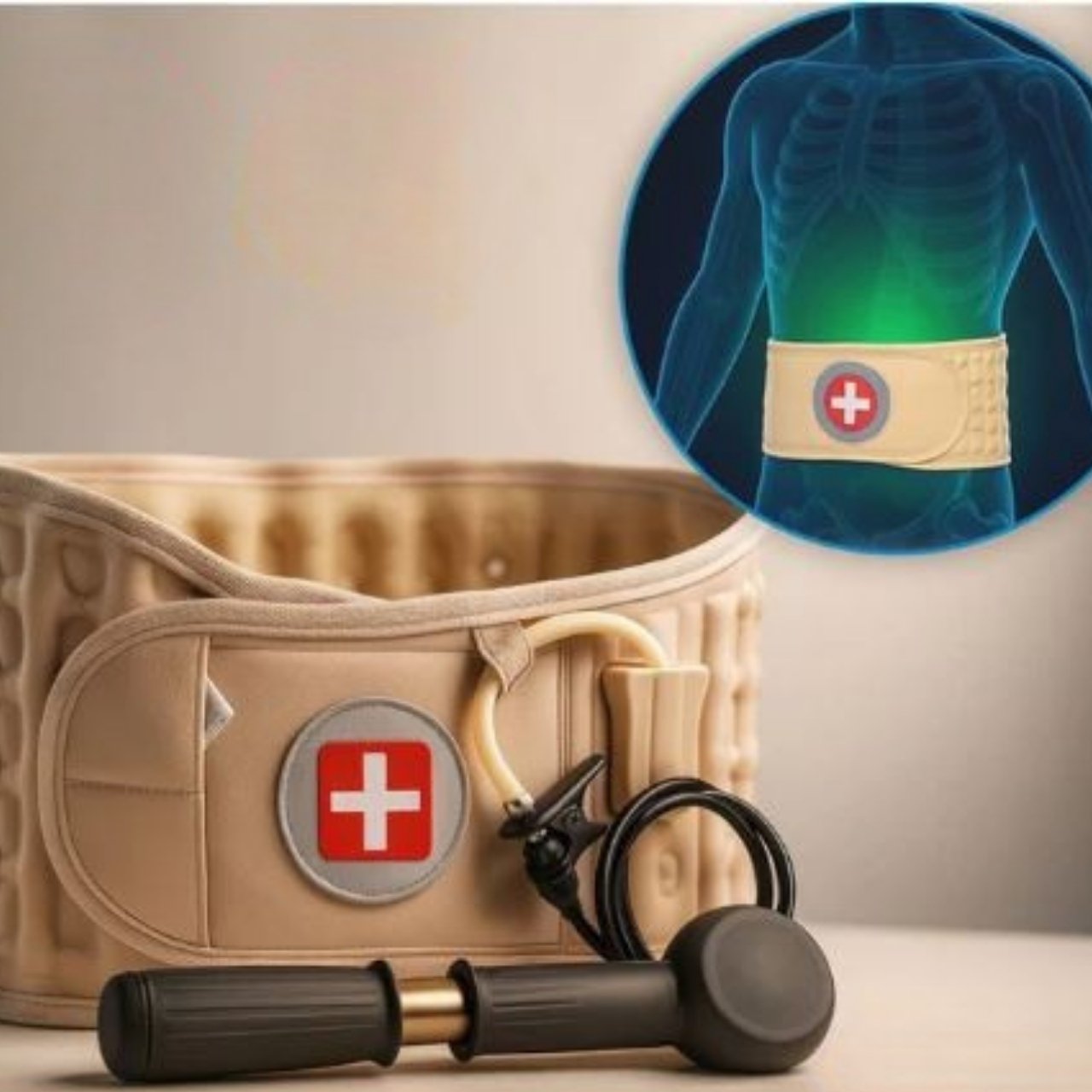 BeltBrace, opasok, ktorý pomáha zmierniť nepohodlie v dolnej časti chrbta - Image 3