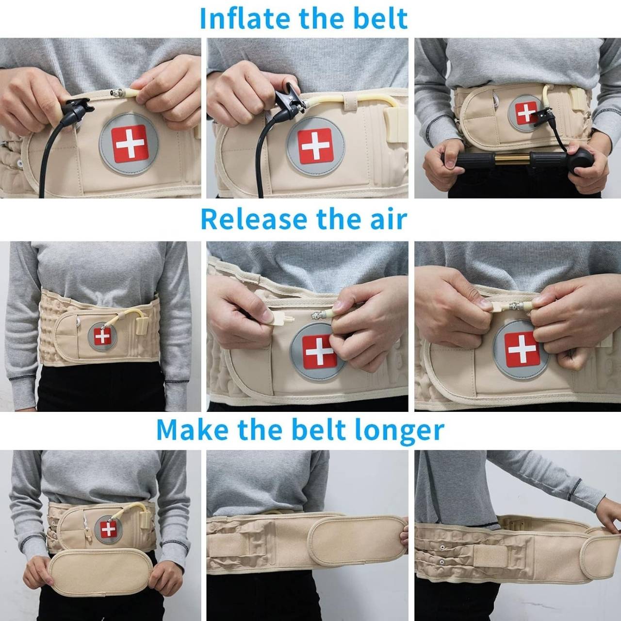 BeltBrace, opasok, ktorý pomáha zmierniť nepohodlie v dolnej časti chrbta - Image 4