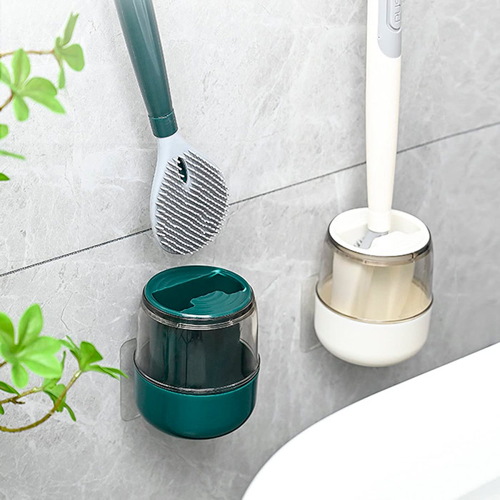 BestBrush, revolučná toaletná kefa s tlačidlom na dávkovanie čistiaceho prostriedku - Image 7