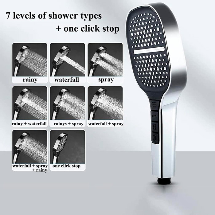 BoostShower, sprchovací rukoväť, kde môžete kombinovať rôzne prúdy vody - Image 5