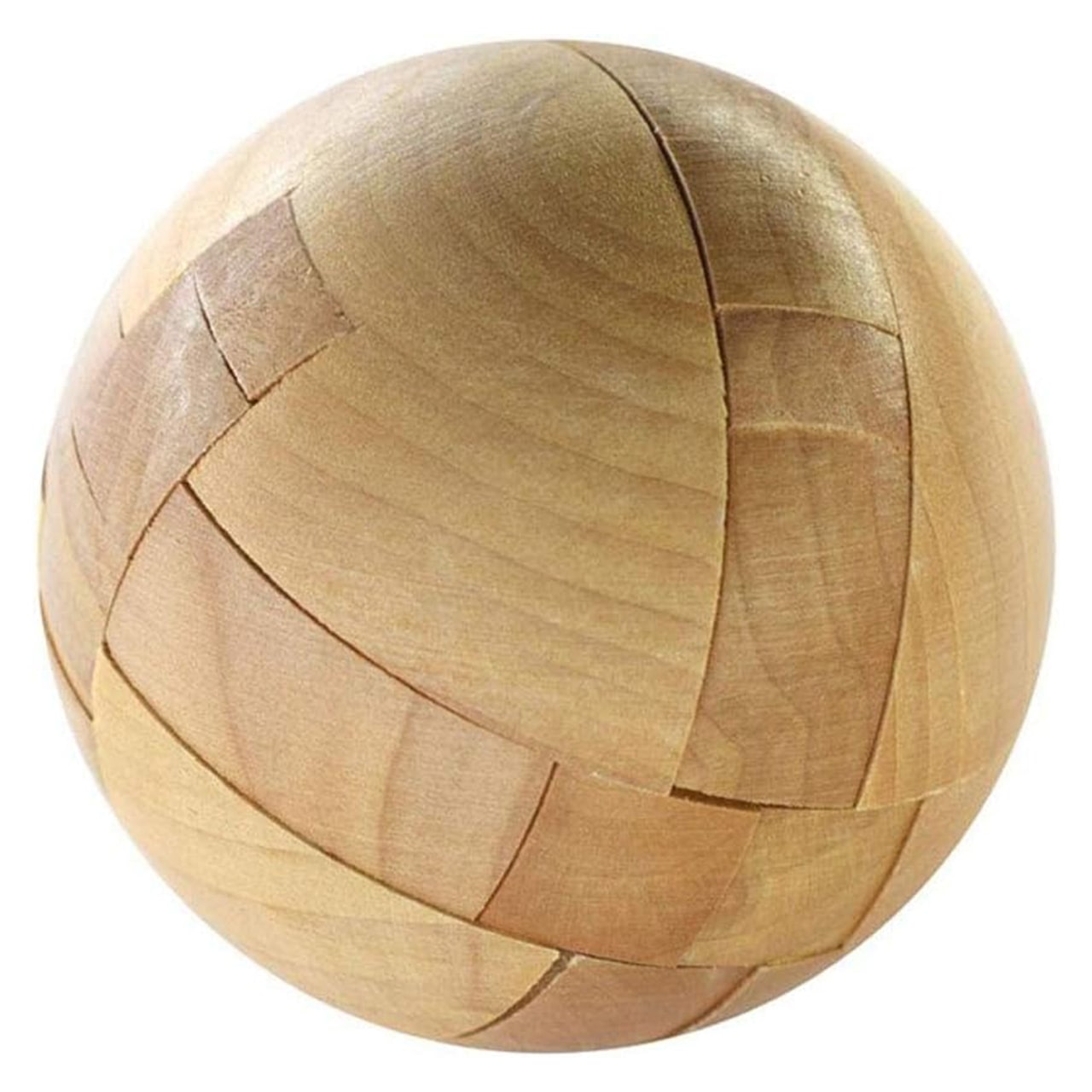 BrainTeaser, drevená skladačka v tvare gule - Image 4