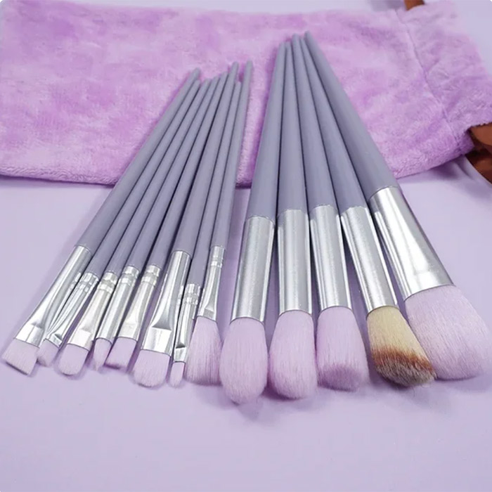 BrushSet, 13-dielna sada štetcov na líčenie s puzdrom na prenášanie - Image 8