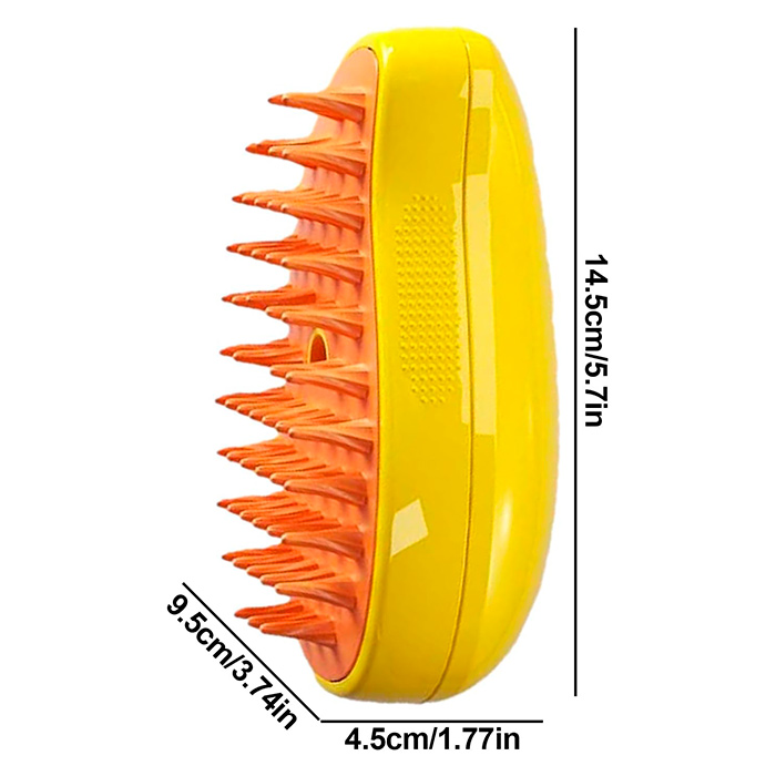 Brushy, elektrický hrebeň pre domácich miláčikov so sprejom - Image 2
