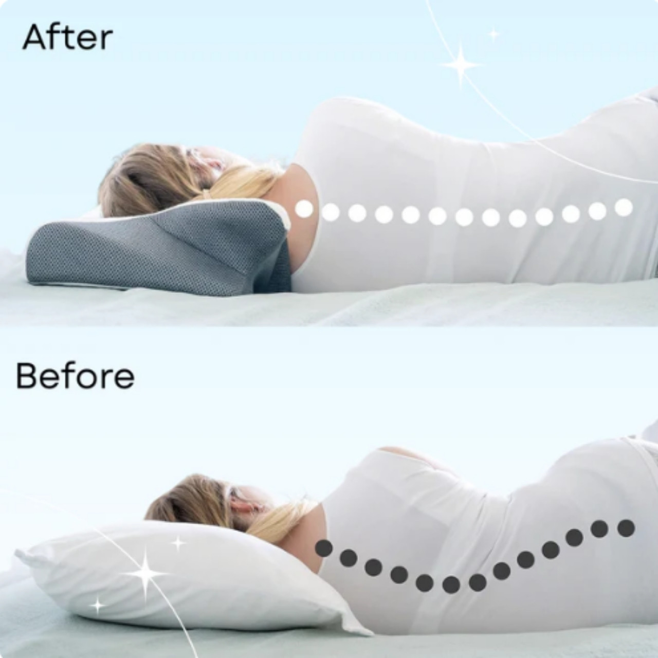 ButterflyPillow, ergonomický vankúš z pamäťovej peny - Image 10