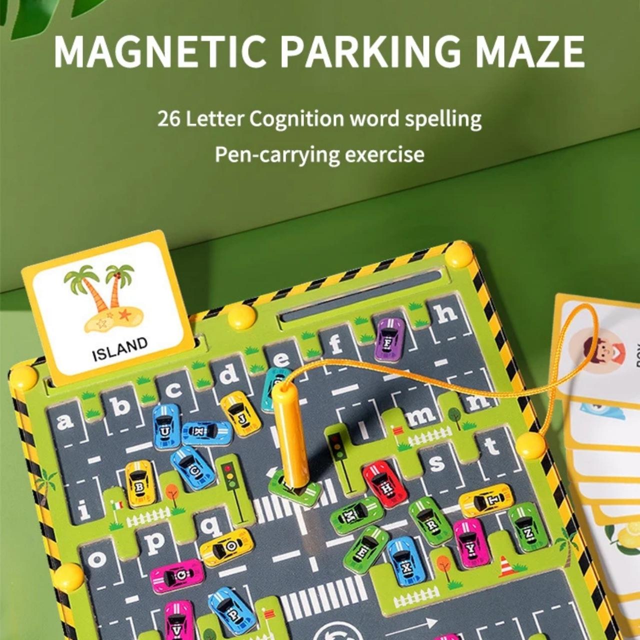 CarMaze, magnetická stolová hra na učenie angličtiny - Image 6