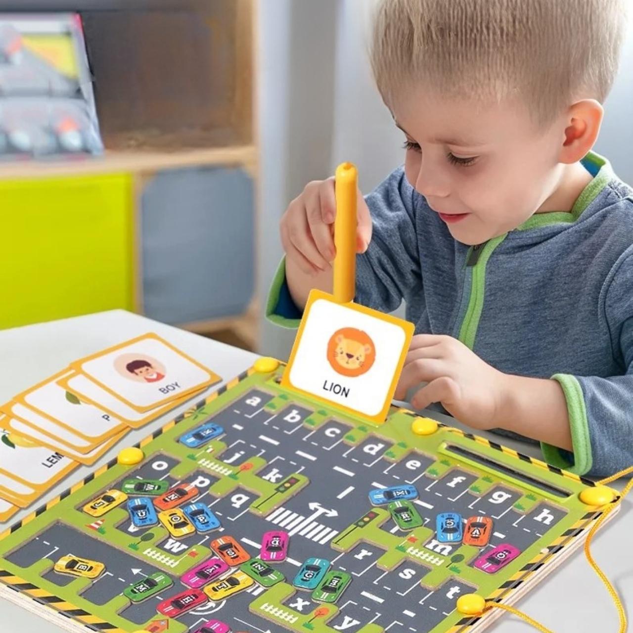 Písmená, farby a pamäť v pohybe