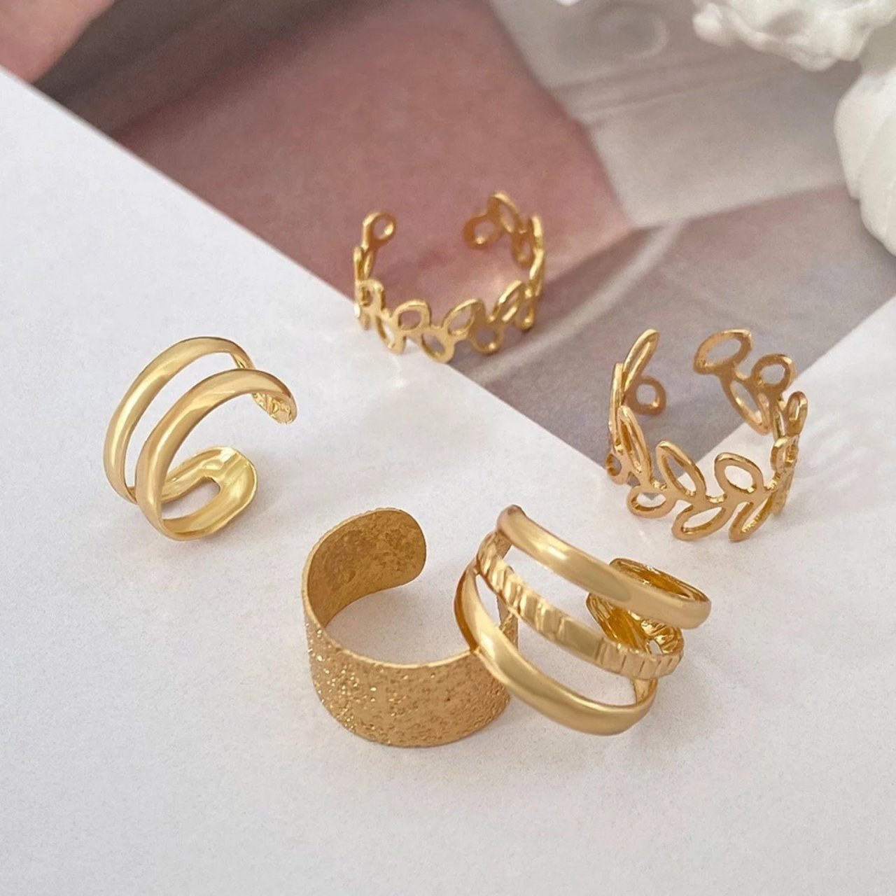 CuffEar, set of 5 non-piercing earrings - Image 9