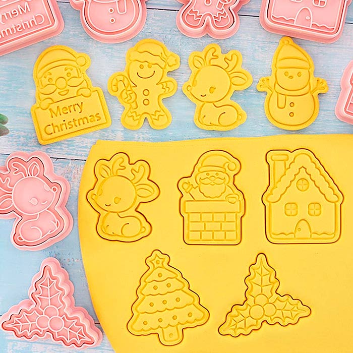 CutCookies, výrobníky na vianočné koláče (8 výrobníkov na koláče) - Image 4