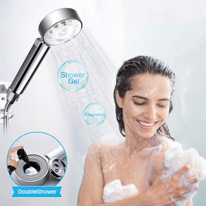DoubleShower, dokonalá obojstranná sprchová rukoväť so zabudovaným dávkovačom mydla - Image 3