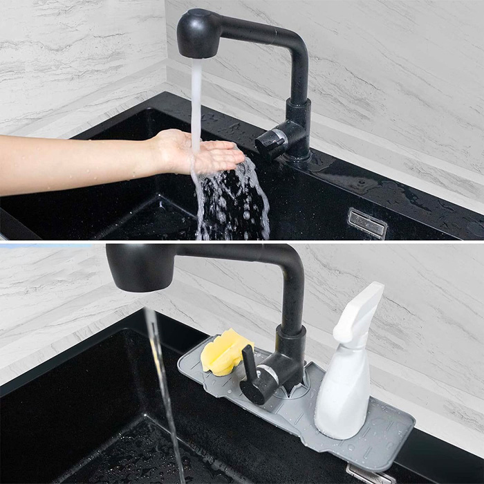 DryingPad, silikónová podložka pre kuchynský alebo kúpeľňový drez - Image 3
