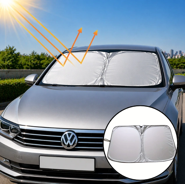 SunVisor, zasúvacia slnečná clona na čelné sklo auta