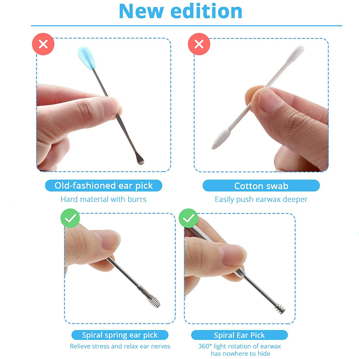 EarCleaningKit, 7-dielna sada s príslušenstvom na bezpečné čistenie uší - Image 7