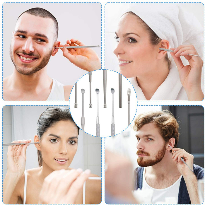 EarCleaningKit, 7-dielna sada s príslušenstvom na bezpečné čistenie uší - Image 8