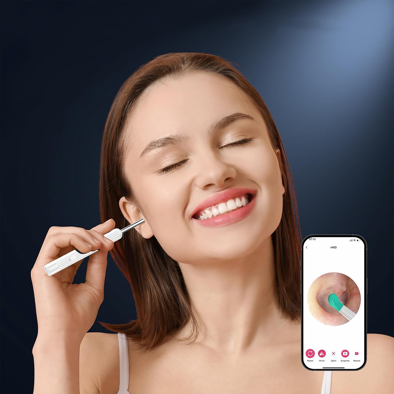 EarStick, pomocník na čistenie ušného mazu s kamerou - Image 3
