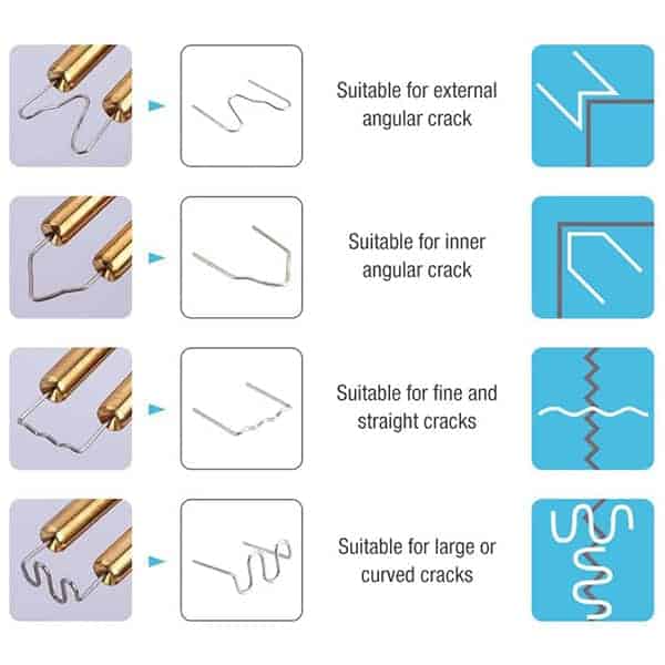 ExtraRepairSet, dodatočných 200 sponiek pre súpravu na zváranie CrackRepairSet - Image 2