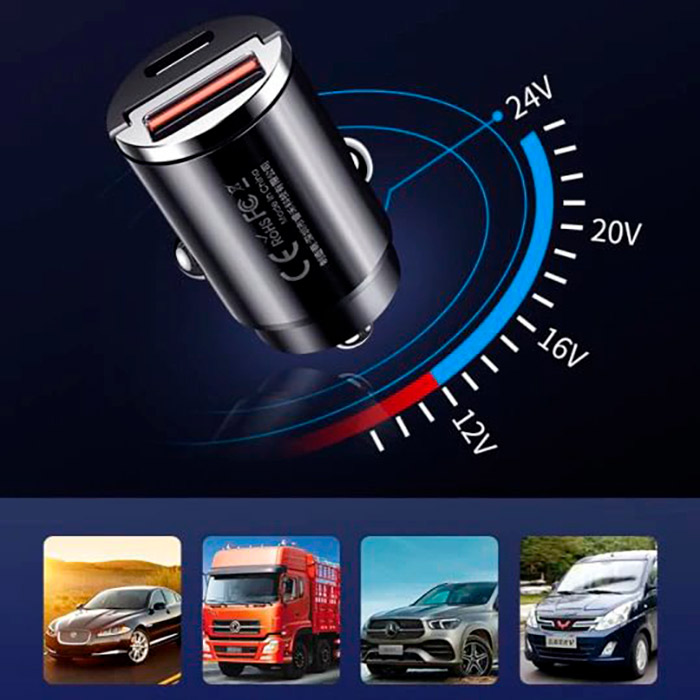 Auto nabíjačka FastCharger poskytuje super rýchle nabíjanie na rozdiel od bežných nabíjačiek!