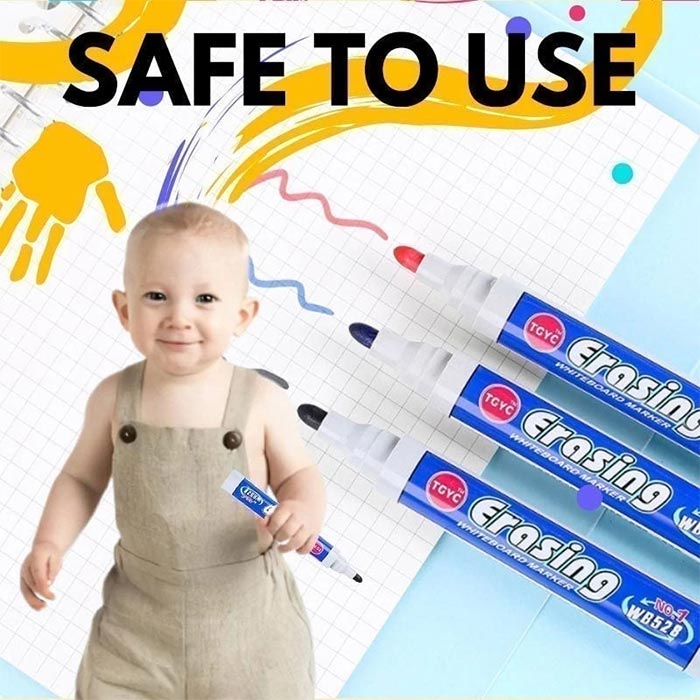 FloatPens, magické fixky, s ktorými kreslíte roztomilé obrázky plávajúce na vode - Image 3
