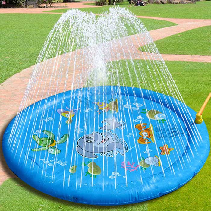 FunPool, nafukovací bazén s fontánou, ktorý je vhodný pre deti a domáce zvieratá - Image 8