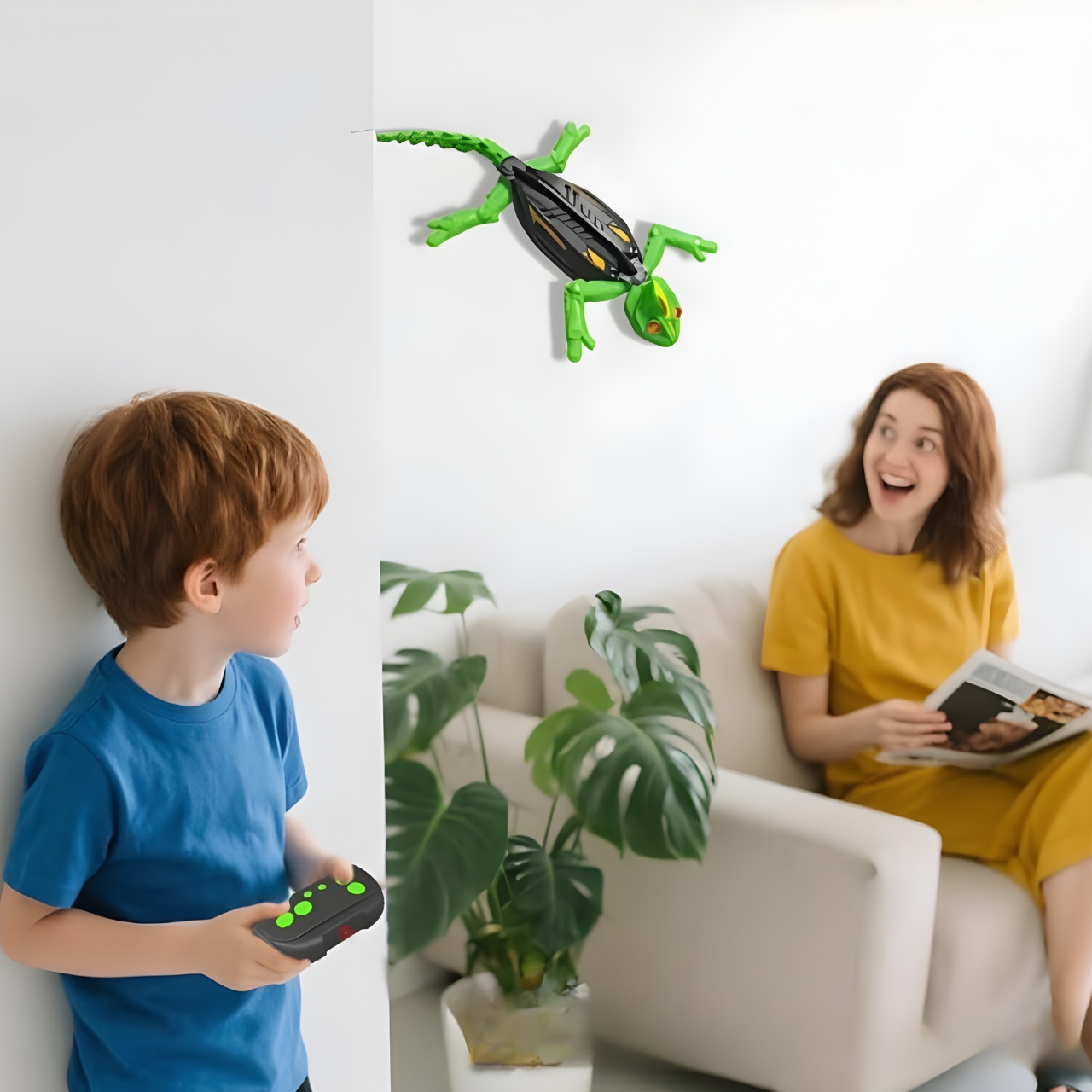 Gecko, diaľkovo ovládaný jašter, ktorý lezie po podlahách a stenách - Image 9