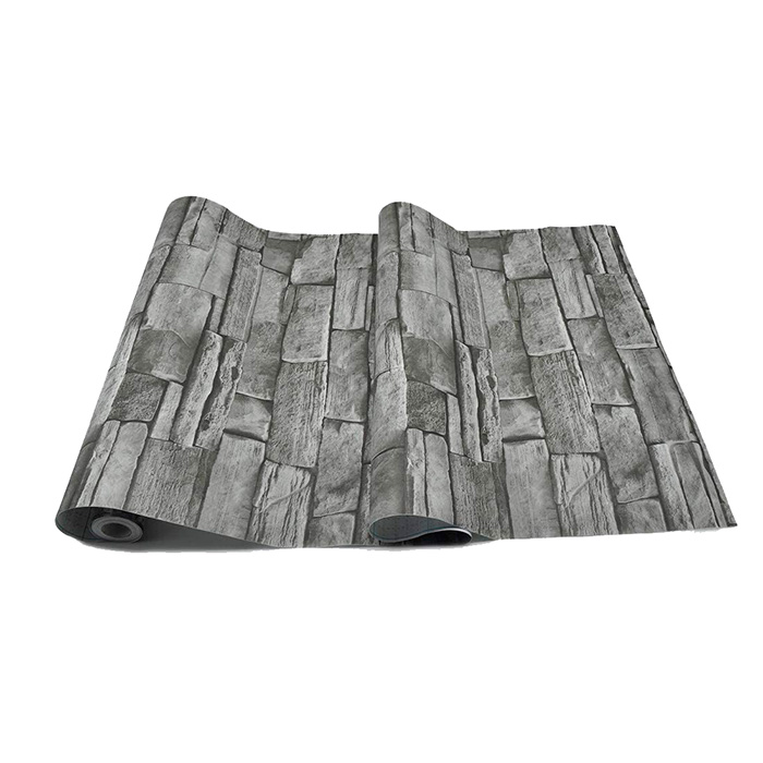 GreyBricks, samolepiace nálepky na stenu s 3D vzhľadom sivých tehál - Image 2