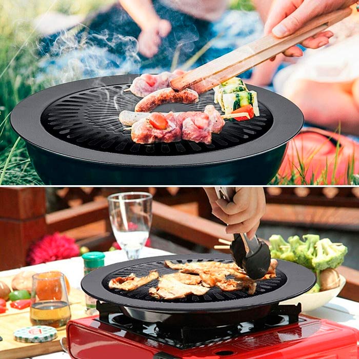 GrillPan, grilovacia platňa, ktorú možno použiť vonku alebo vnútri - Image 6