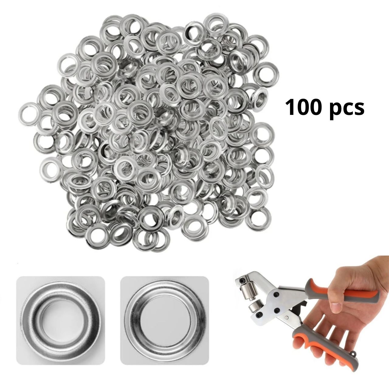 Grips, 100 kovových krúžkov pre GripTool - Image 3
