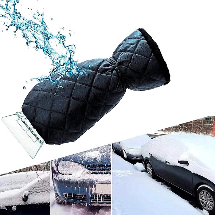 IceScraper, škrabka na ľad s izolovanou teplou rukavicou - Image 3
