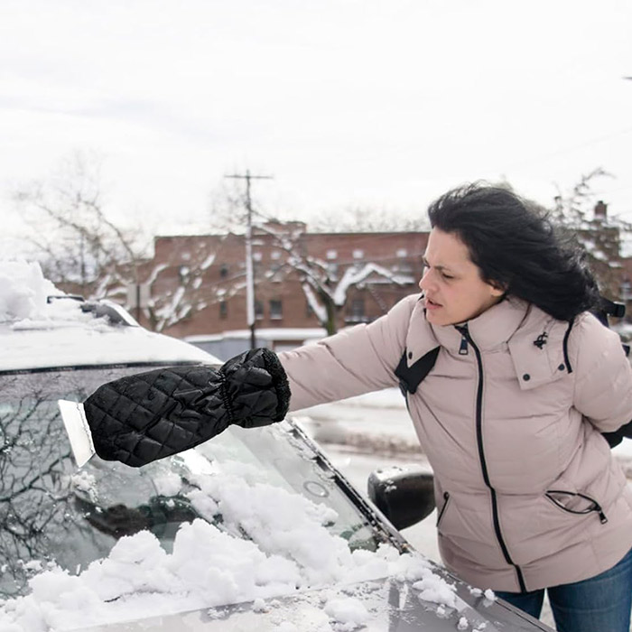 IceScraper, škrabka na ľad s izolovanou teplou rukavicou - Image 4