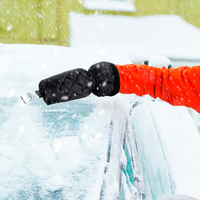 IceScraper, škrabka na ľad s izolovanou teplou rukavicou - Image 8