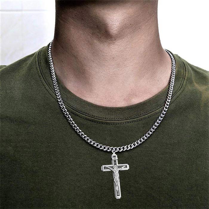 JesusNecklace, stříbrný řetízek s Ježíšem - Image 5