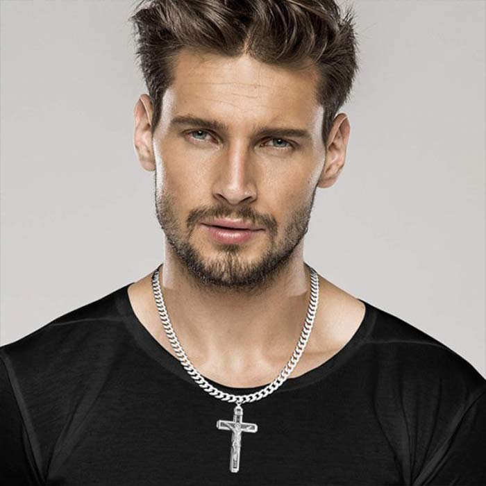 JesusNecklace, stříbrný řetízek s Ježíšem - Image 7