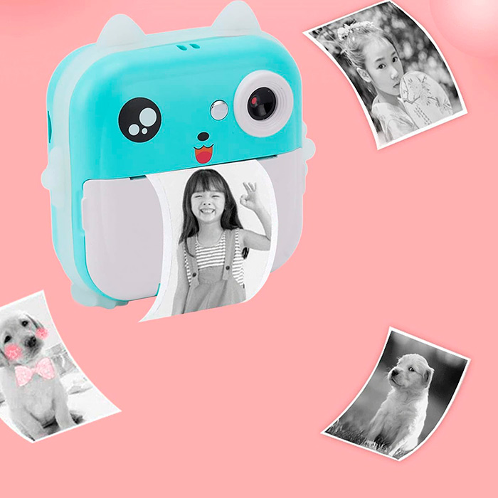 JumboPrintBundle – fotoaparát s tlačou + 7 roliek papiera a Micro SD karta - Image 4