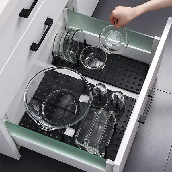 KitchenOrganizator, praktický držiak na kuchynské náčinie a veko - Image 7