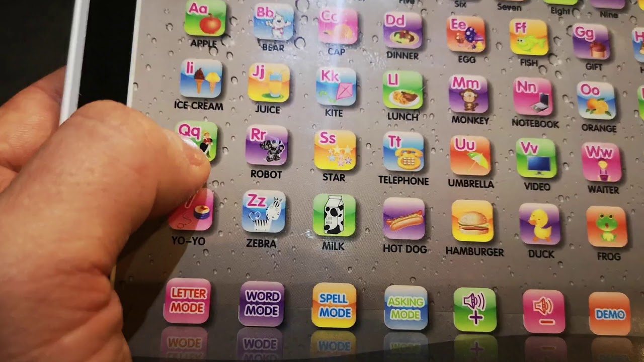 LearningTablet, interaktívna hračka na učenie čísel, písmen a slov v angličtine - Image 4