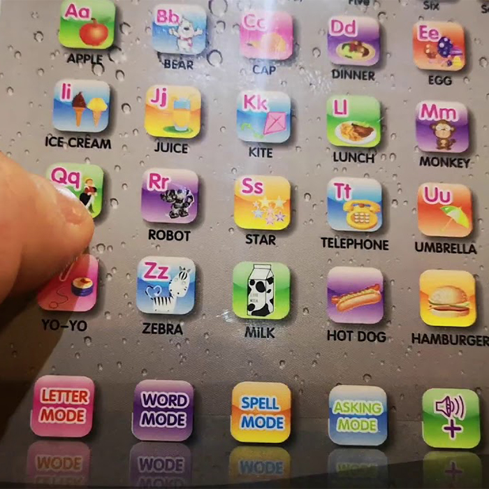 LearningTablet, interaktívna hračka na učenie čísel, písmen a slov v angličtine - Image 9
