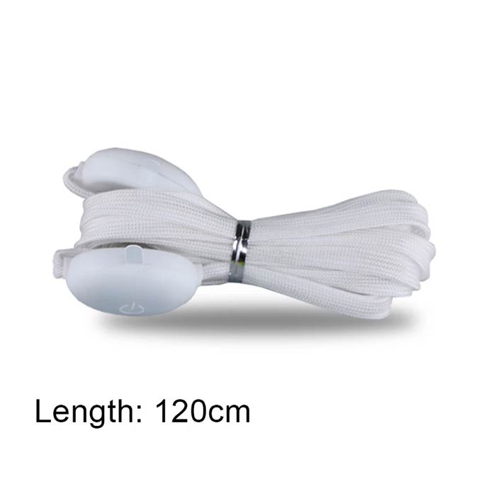 LedLaces, svítící tkaničky - bílé s barevnými led světly - Image 8