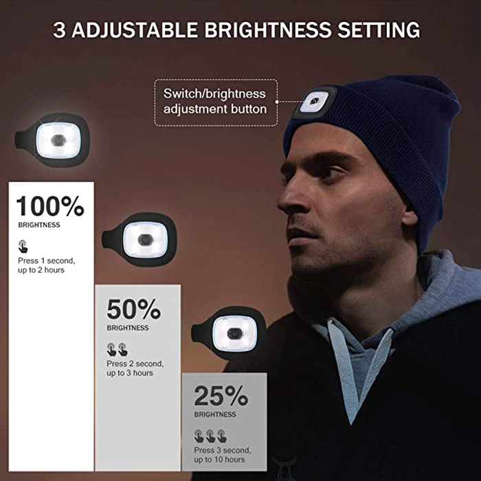 LightBeanie, čiapka so svetlom - Image 5